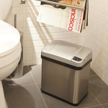 Load image into Gallery viewer, HLS Commercial 2.5 Gal Sensor Waste Receptacle in restroom