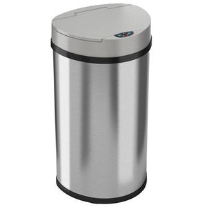 HLS Commercial 13 Gal Semi-Round Sensor Waste Receptacle