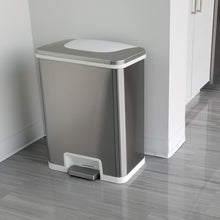 Load image into Gallery viewer, HLS Commercial 13 Gal Pedal Sensor Waste Receptacle in kitchenHLS13SW lifestyle