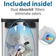 Load image into Gallery viewer, Included inside! Dual AbsorbX filters eliminate odors