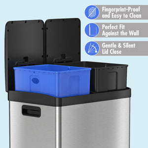 HLSS16R trash can features